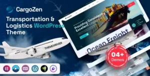 Cargozen - Transportation & Logistics WordPress Theme 95% OFF