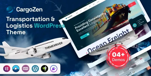 Cargozen – Transportation & Logistics WordPress Theme 95% OFF
