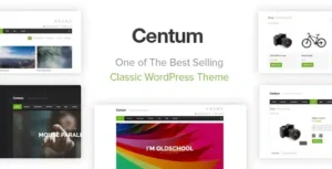 Centum – Responsive WordPress Theme [95% OFF]