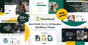 ChariFund - Charity & Donation Foundation WordPress Theme Multipurpose 95% OFF