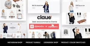 Claue - Clean, Minimal WooCommerce Theme 95% OFF