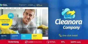 Cleanora - Cleaning Services Theme 95% OFF