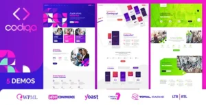 Codiqa – Software, App & Digital Theme [95% OFF]