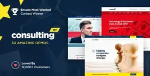 Consulting – Business, Finance WordPress Theme [95% OFF]