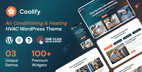 Coolify – Air Conditioning & Heating HVAC Theme 95% OFF