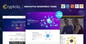 Cryptcio – Innovative WordPress Theme [95% OFF]