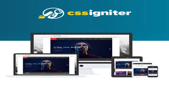 CSS Igniter Sessions Music WordPress Theme [95% OFF]