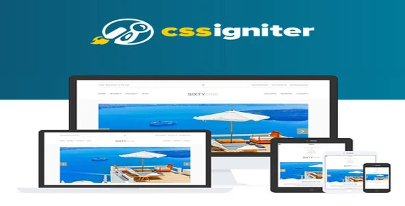 CSS Igniter SixtyOne WordPress Theme [95% OFF]