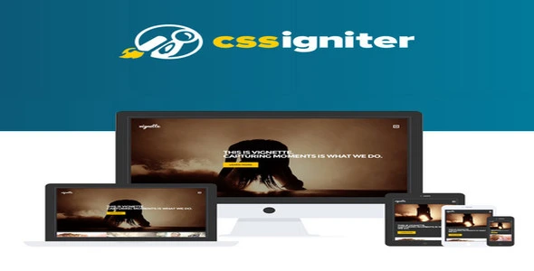 CSS Igniter Vignette WordPress Theme [95% OFF]