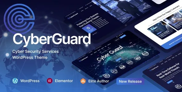 CyberGuard – Cyber Security Services WordPress Theme 95% OFF