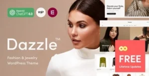 Dazzle - Fashion & Jewelry WordPress Theme 95% OFF