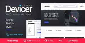 Devicer – Electronics, Mobile & Tech Store WordPress Theme [95% OFF]
