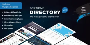 Directory Multi-purpose WordPress Theme [95% OFF]
