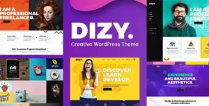 Dizy – Creative Portfolio Theme 95% OFF