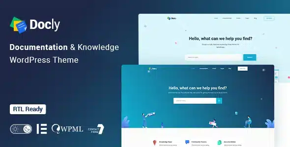 Docly – Documentation And Knowledge Base WordPress Theme [95% OFF]