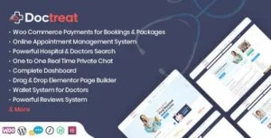 Doctreat – Doctors Directory WordPress Theme [95% OFF]