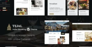 Download Tejal – Hotel Booking WordPress Theme Free