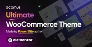 Ecomus - Multipurpose WooCommerce Theme 95% OFF