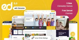 Ed School Education WordPress Theme [95% OFF]