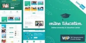 Education Center | LMS & Online Courses WordPress Theme [95% OFF]