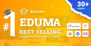 Eduma Education WordPress Theme [95% OFF]