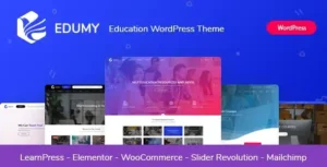 Edumy – LMS Online Education Course WordPress Theme [95% OFF]