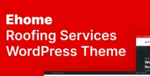 Ehome – Roofing Services WordPress Theme 95% OFF