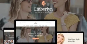 Emberlyn – Personal Stylist WordPress Theme 95% OFF