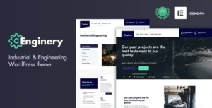 Enginery - Industrial & Engineering WP theme 95% OFF