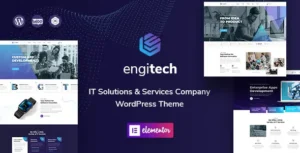 Engitech – IT Solutions & Services WordPress Theme [95% OFF]