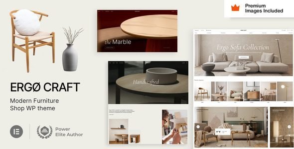 ErgoCraft – Furniture Shop WordPress Theme 95% OFF