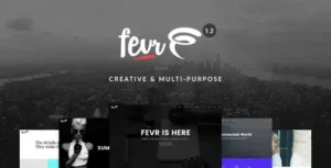 Fevr – Creative MultiPurpose Theme [95% OFF]