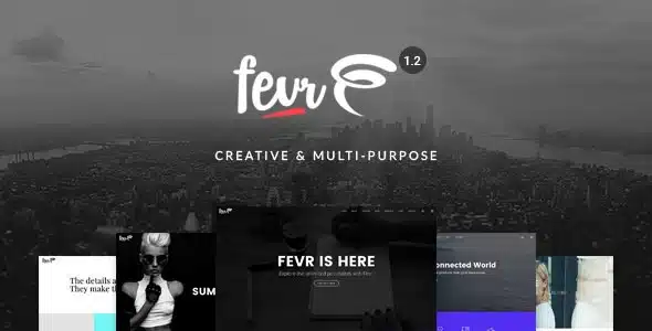 Fevr – Creative MultiPurpose Theme [95% OFF]