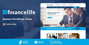 FinanceLife – Business WordPress Theme 95% OFF