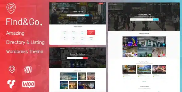 Findgo – Directory Listing WordPress Theme [95% OFF]