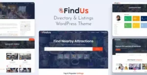 Findus – Directory Listing WordPress Theme [95% OFF]