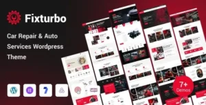 Fixturbo – Car Service & Auto Repair WordPress Theme 95% OFF