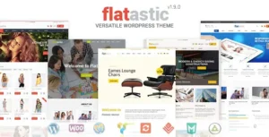 Flatastic Versatile Multi Vendor WordPress Theme [95% OFF]