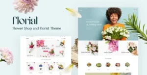 Florial - Flower Store WooCommerce WordPress Theme 95% OFF