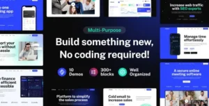 Flowto – Startup & SaaS WordPress Theme 95% OFF
