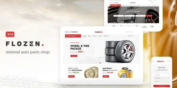 Flozen WooCommerce AJAX WordPress Theme 95% OFF