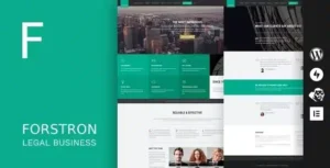 Forstron – Legal Business WordPress Theme [95% OFF]