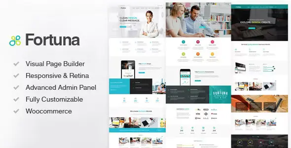 Fortuna – Responsive Multi-Purpose WordPress Theme [95% OFF]