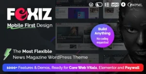 Foxiz – WordPress Newspaper News and Magazine Theme [95% OFF]