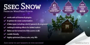 Free Download 5sec Snow Theme 1.6.5 [Latest Version]