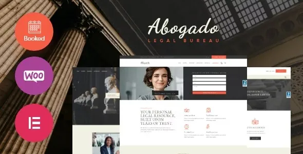 Free Download Abogado – Lawyer Firm & Legal Bureau WordPress Theme 1.18.0 [Latest Version]