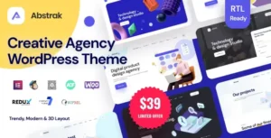 Free Download Abstrak Creative Agency Theme 1.5.1 [Latest Version]