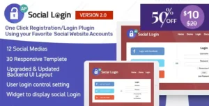 Free Download AccessPress Social Login 2.0.8 [Latest Version]