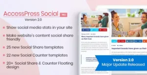 Free Download AccessPress Social Pro 2.2.1 [Latest Version]