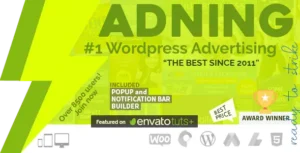 Free Download Adning Advertising – Professional, All In One Ad Manager for WordPress 1.6.3 [Latest Version]